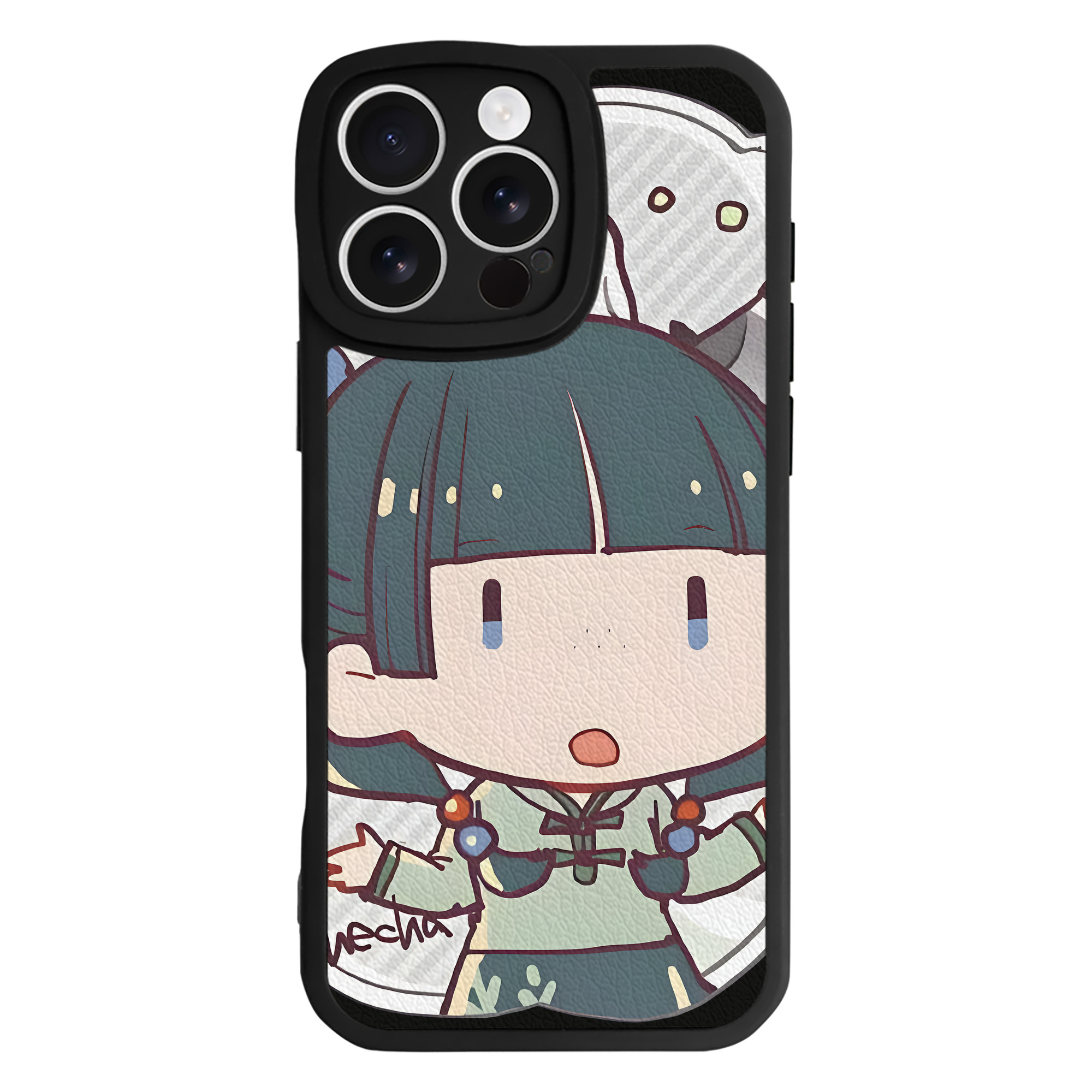 （画像用） 薬屋のひとりごと The Apothecary Diaries 【iPhone 16シリーズ対応】シリコンスマホケース（レザー調） 材質：シリコン